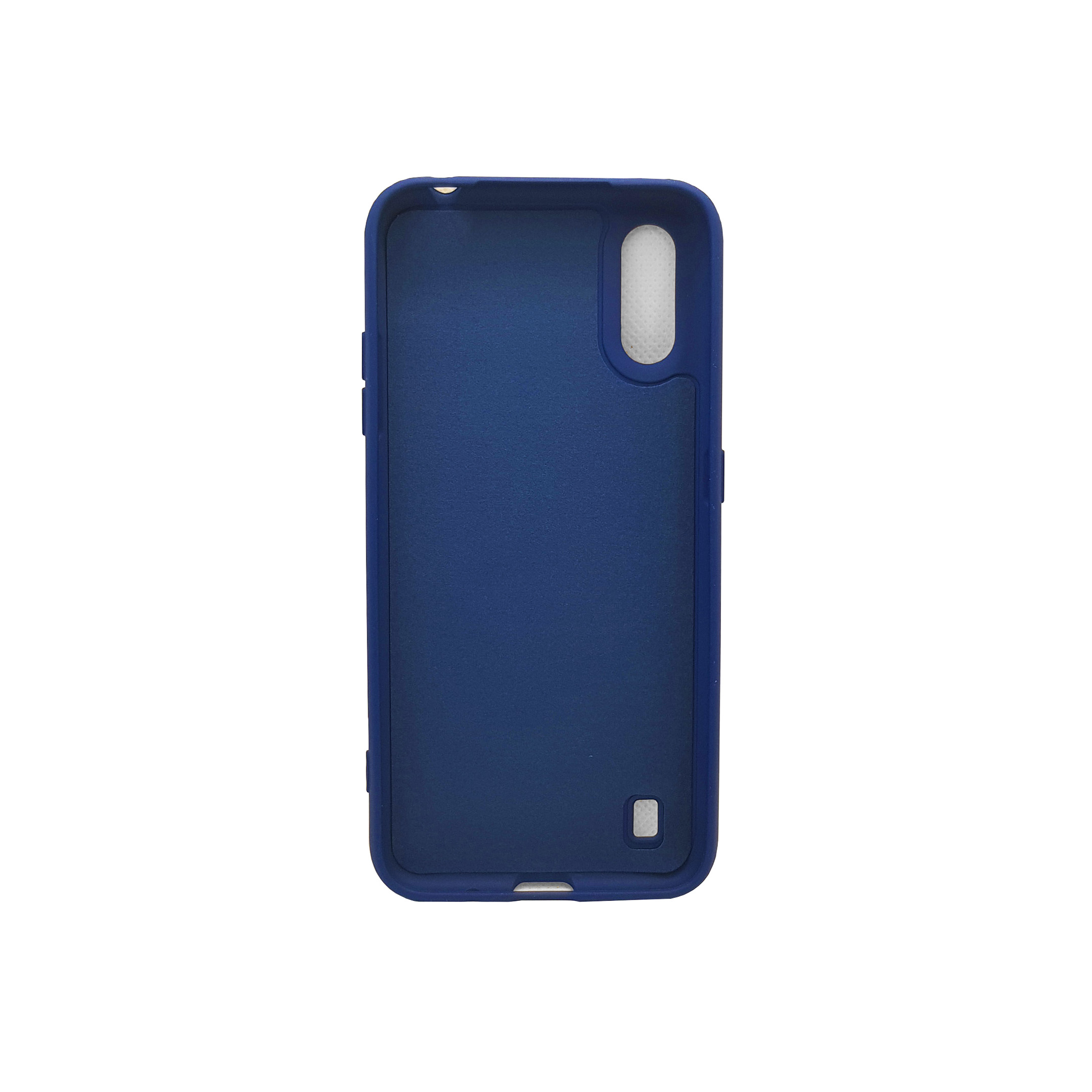 Protectores para celular  para Samsung  A01 Funda de tpu con felpa Azul